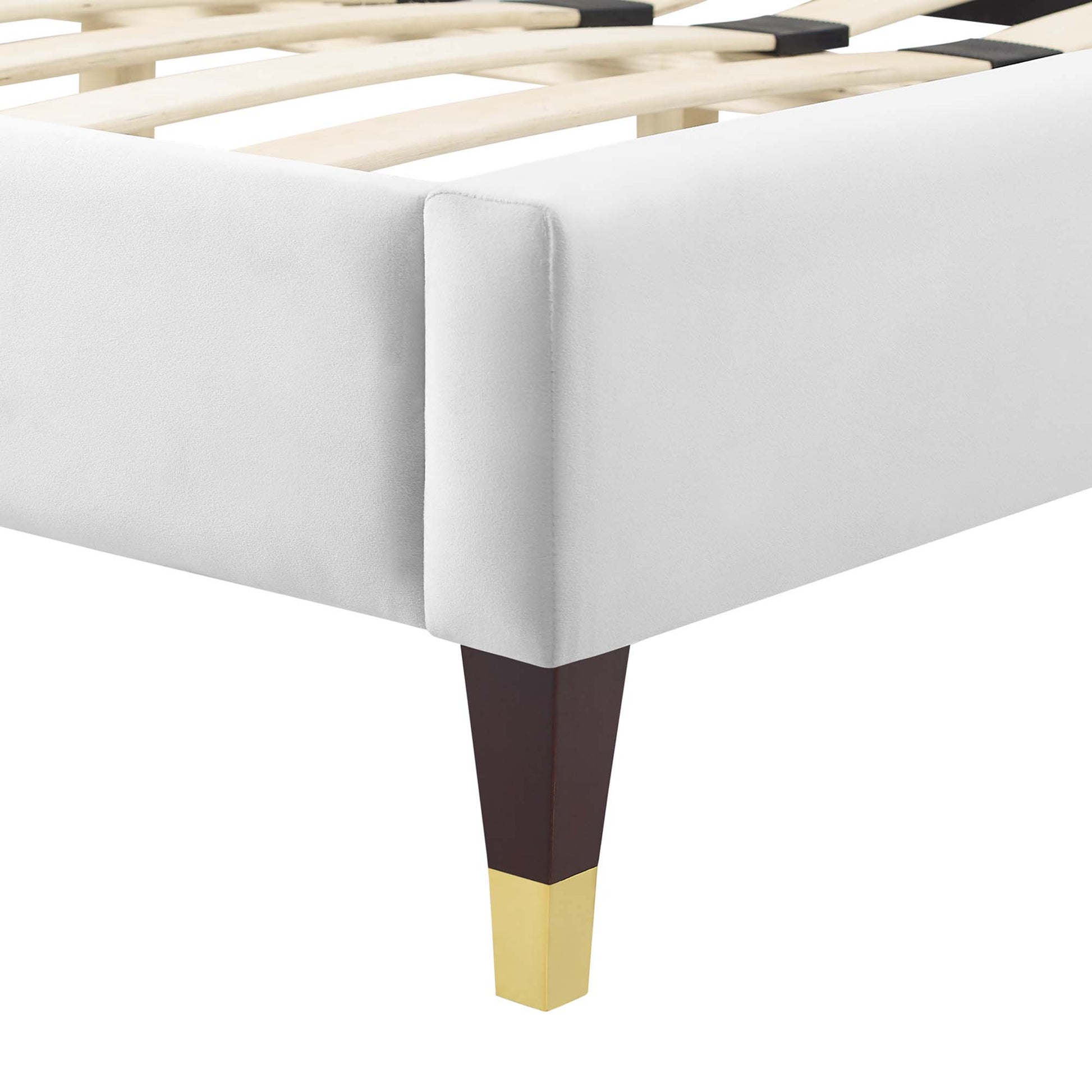 Sienna Performance Velvet King Platform Bed by Modway