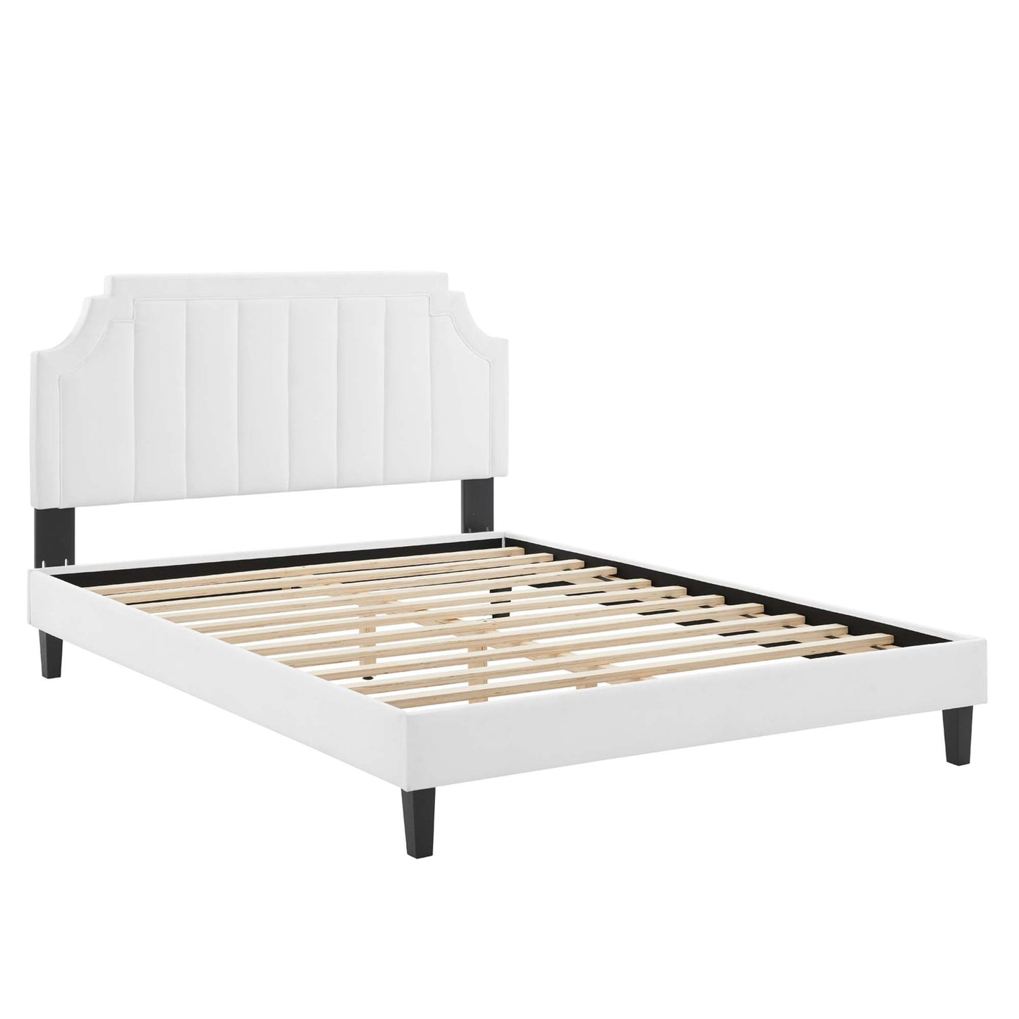 Sienna Performance Velvet King Platform Bed by Modway
