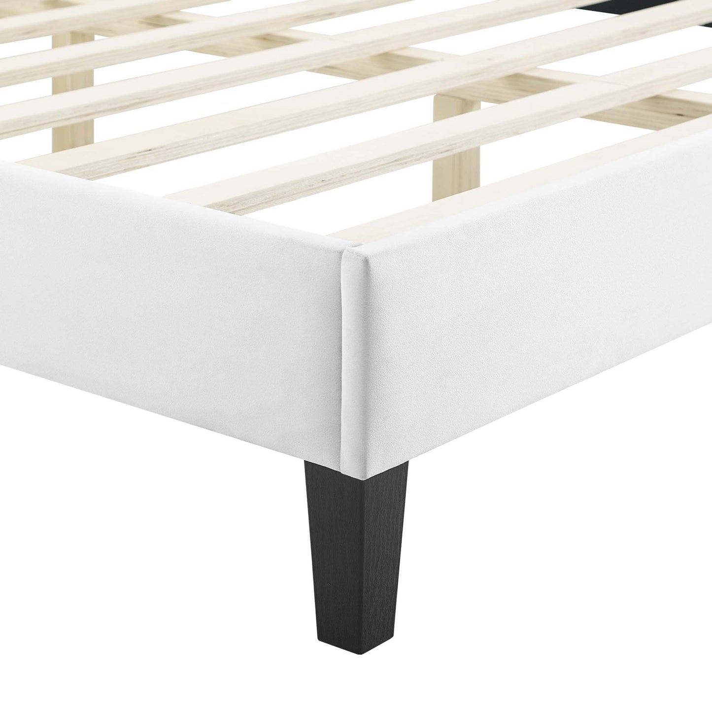Sienna Performance Velvet King Platform Bed by Modway