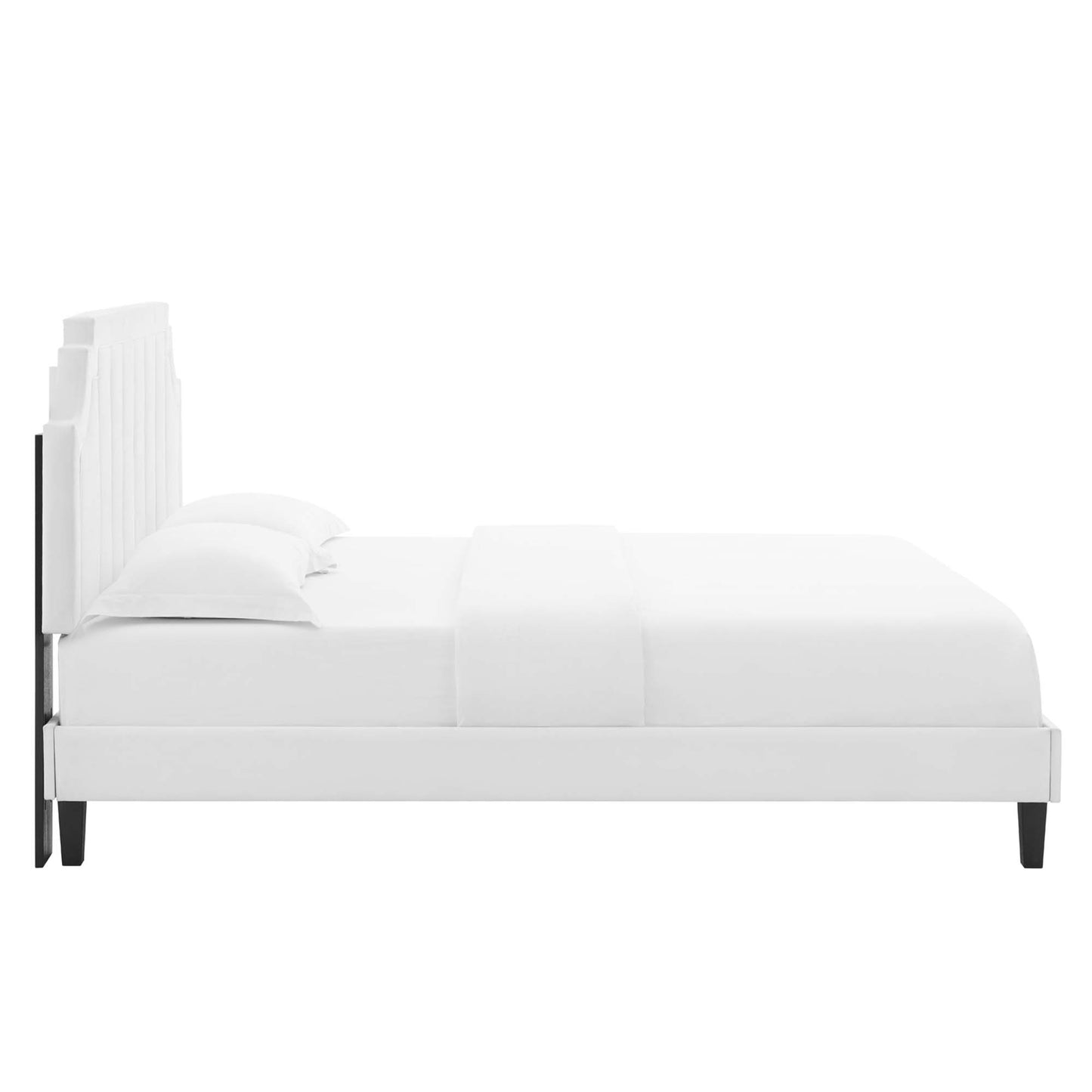 Sienna Performance Velvet King Platform Bed by Modway