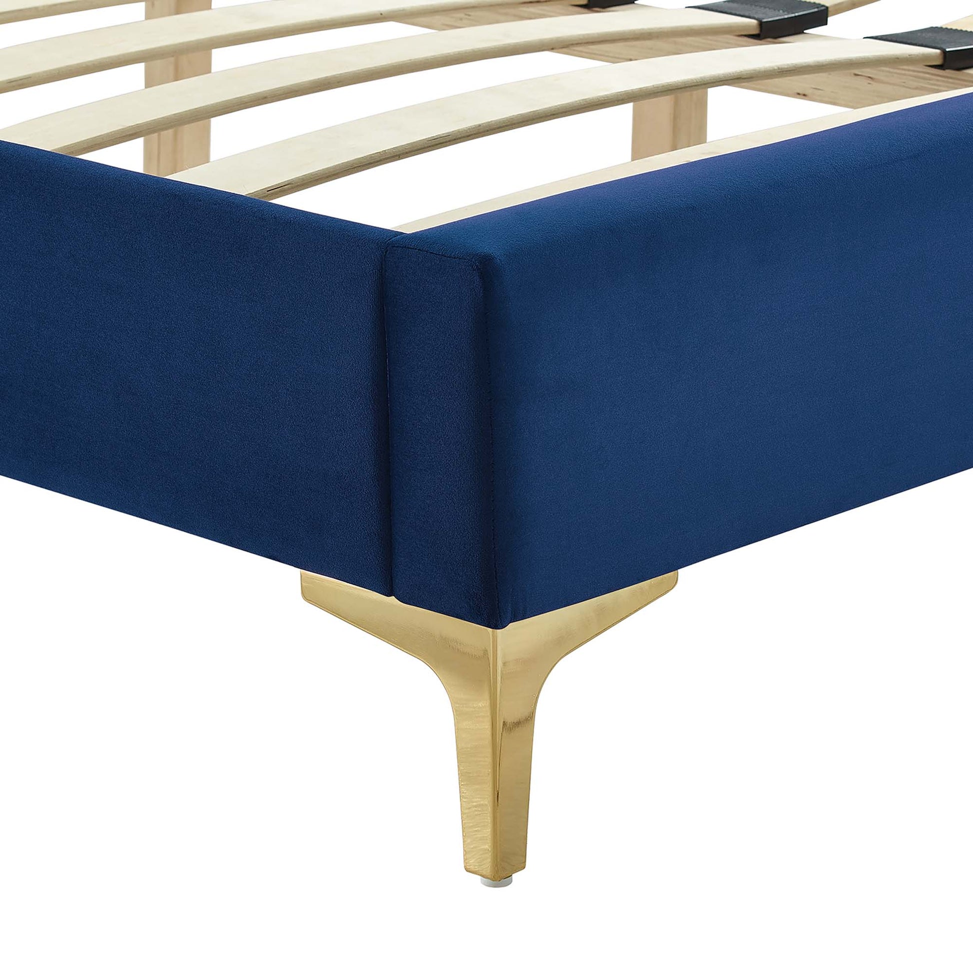 Sofia Channel Tufted Performance Velvet Full Platform Bed by Modway