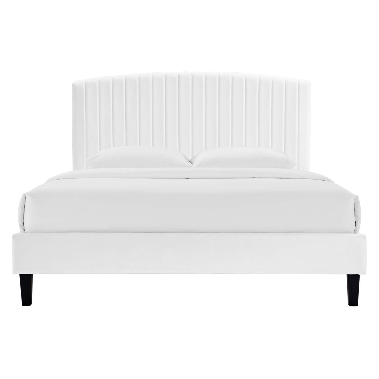 Alessi Performance Velvet Full Platform Bed by Modway
