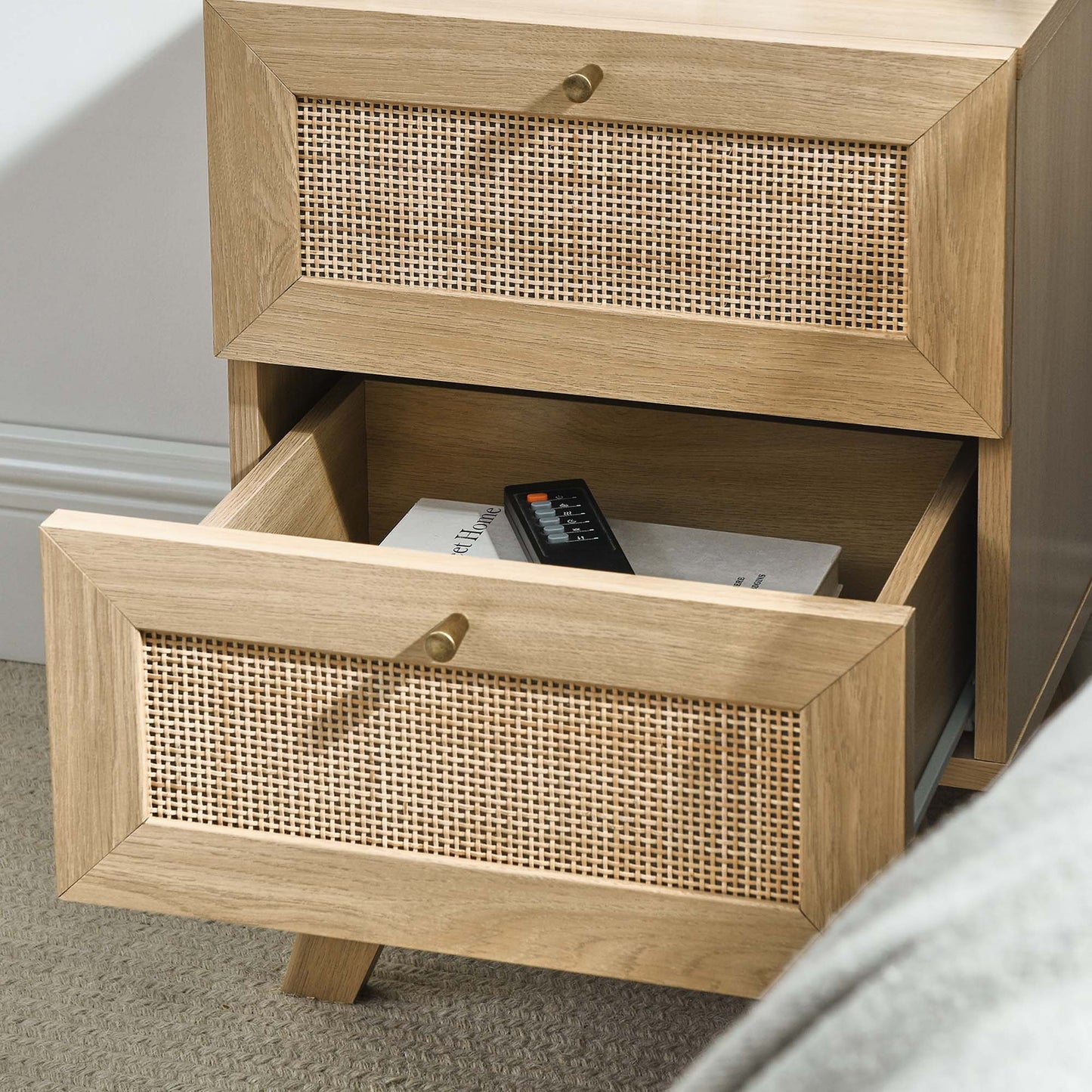 Soma 2-Drawer Nightstand and 3-Drawer Dresser