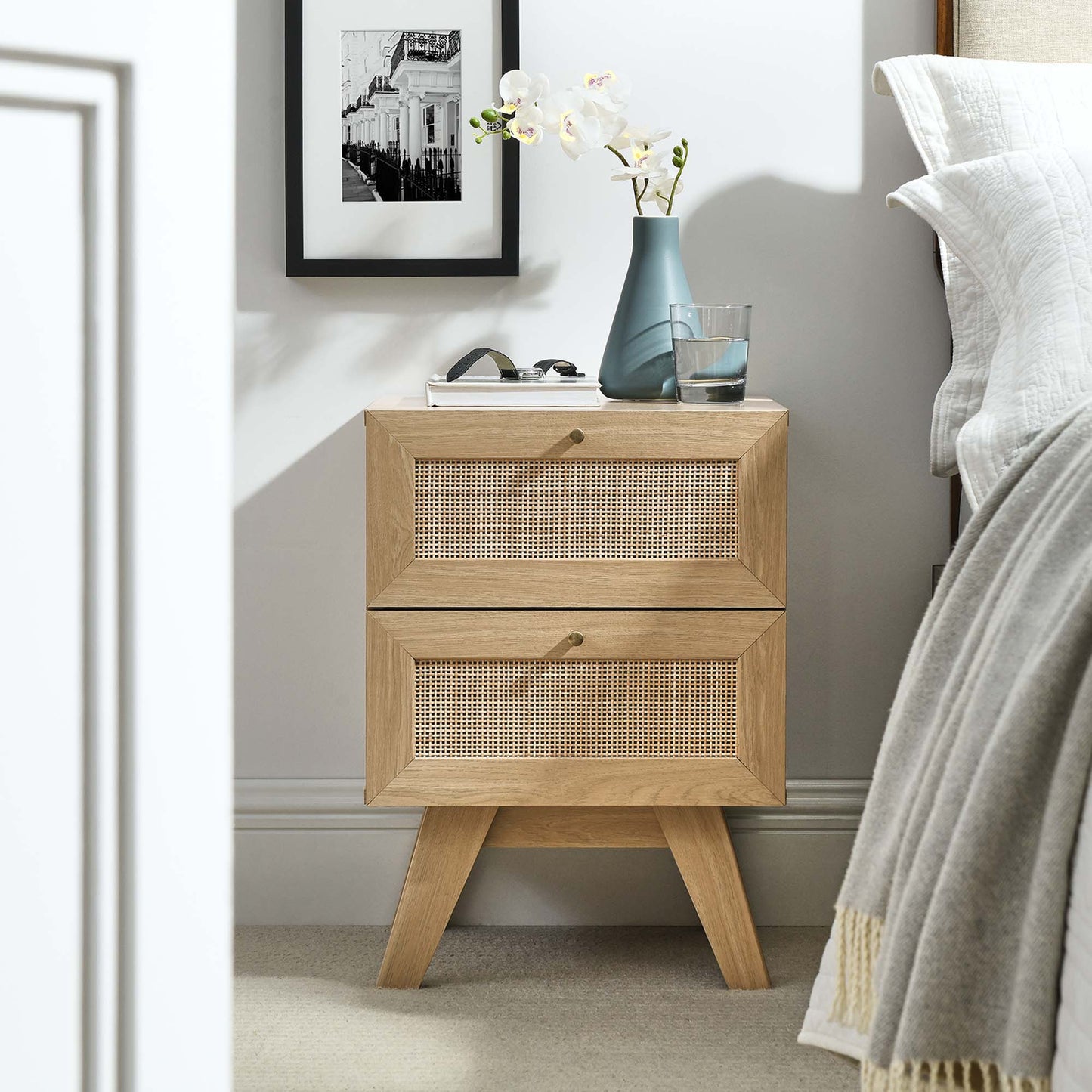 Soma 2-Drawer Nightstand and 3-Drawer Dresser