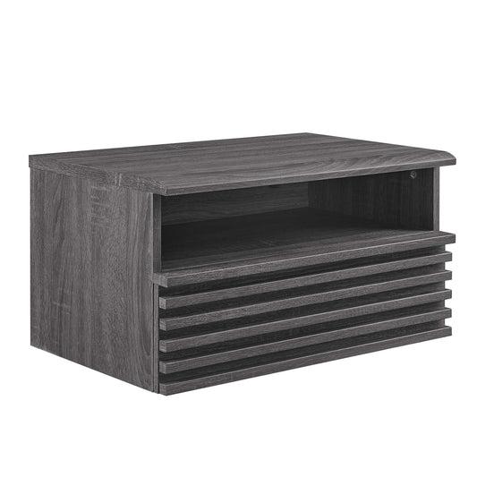 Render Wall-Mount Nightstand by Modway MOD-7058-CHA