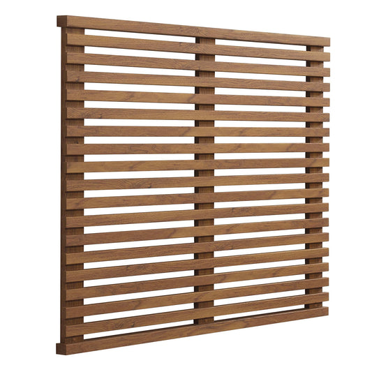 Render Wall Mount Twin Headboard by Modway Walnut MOD-7061-WAL
