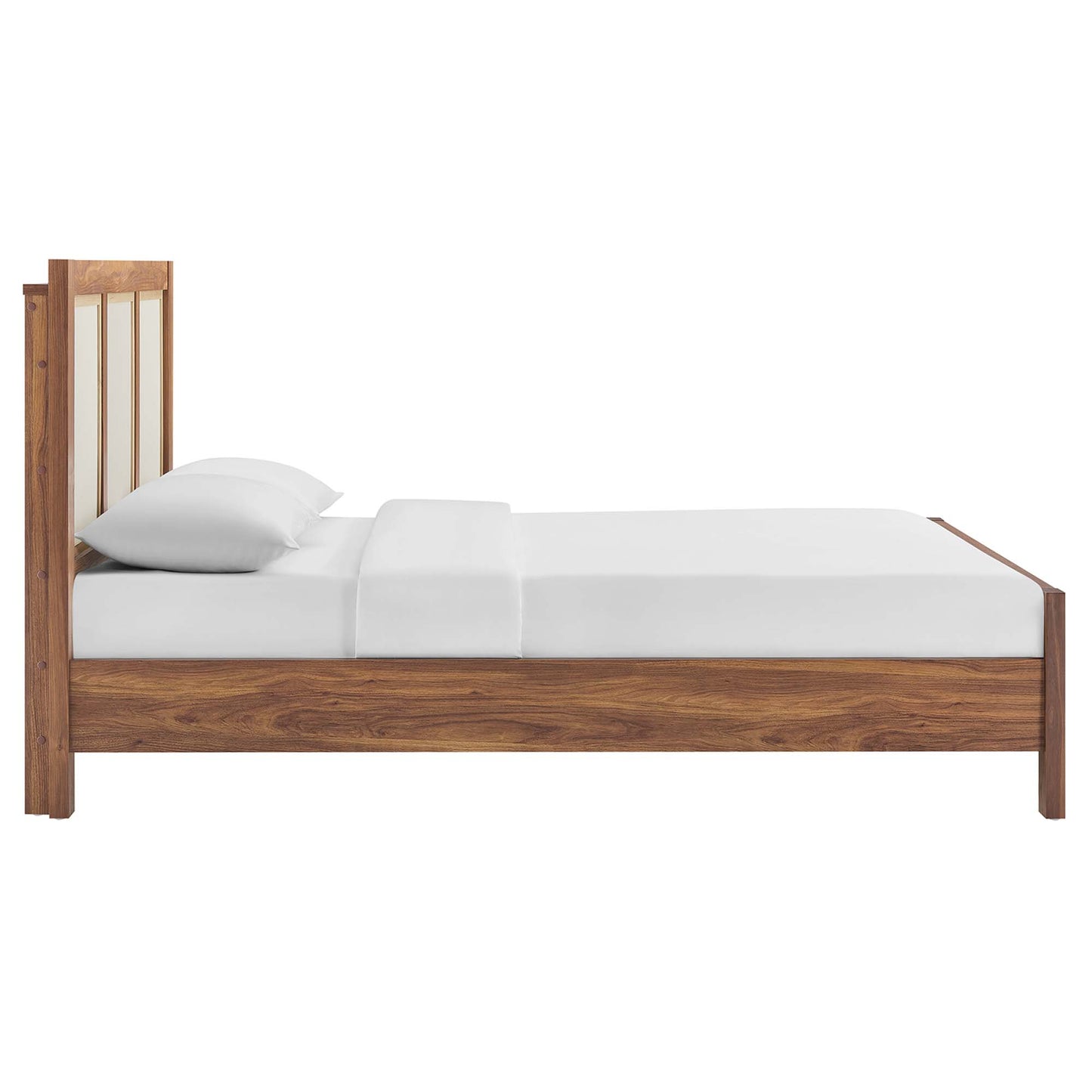 Capri Wood Grain Queen Platform Bed by Modway MOD-7119-WAL