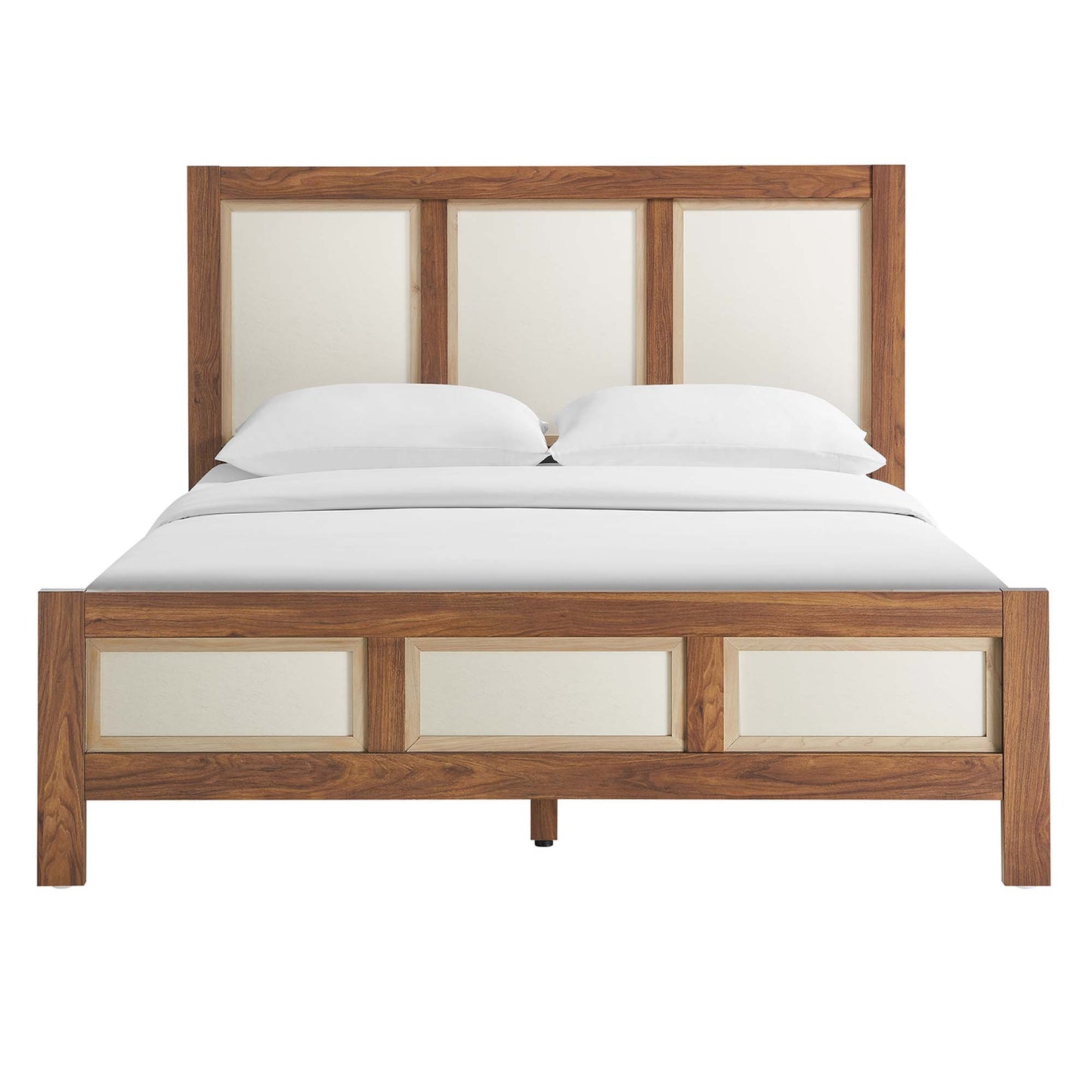 Capri Wood Grain Queen Platform Bed by Modway MOD-7119-WAL