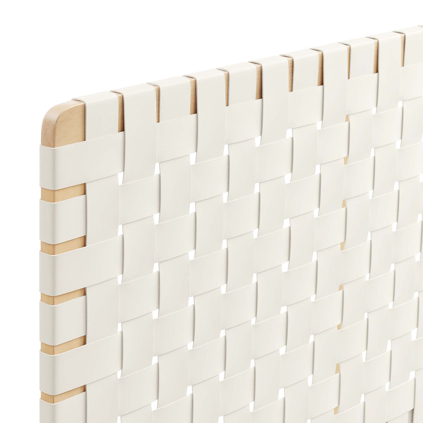 Sparta Weave Vegan Leather Headboard by Modway - Full, King, Queen, Twin Options