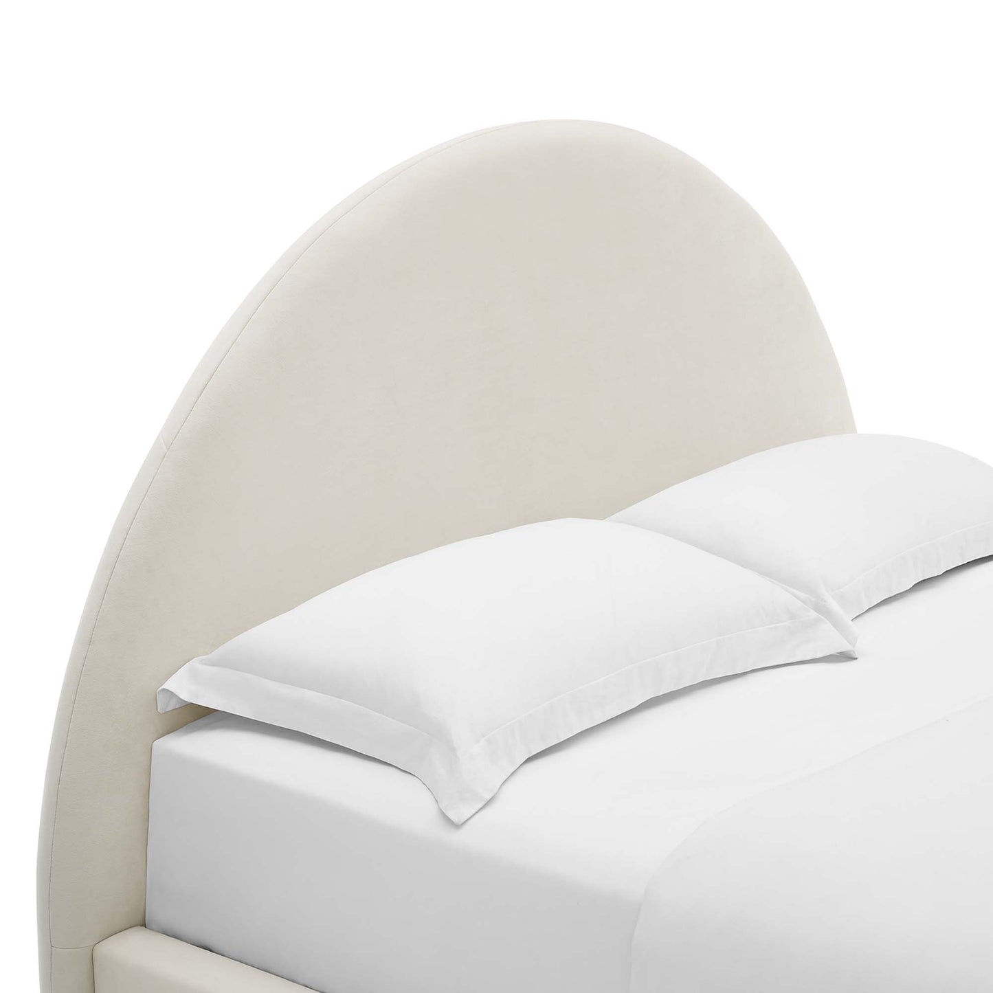 Resort Performance Velvet Arched Round Full Platform Bed by Modway MOD-7131-ALA
