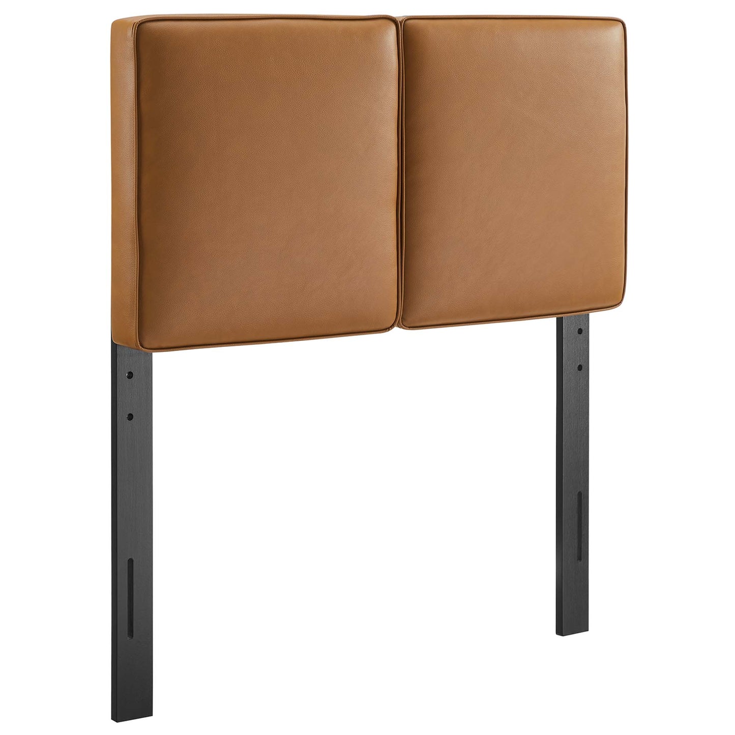 Lindee Vegan Leather and Boucle Fabric Headboards by Modway