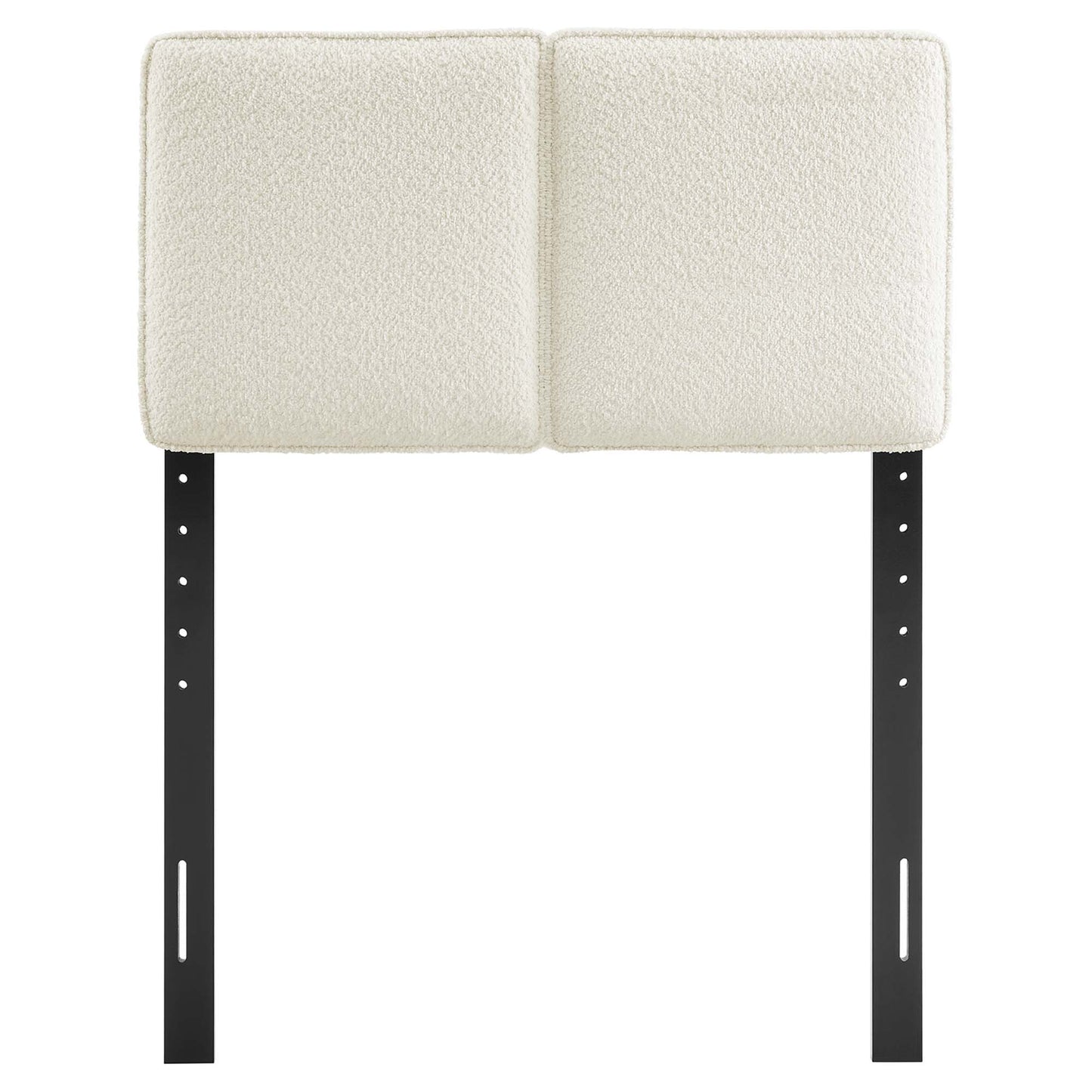 Lindee Vegan Leather and Boucle Fabric Headboards by Modway