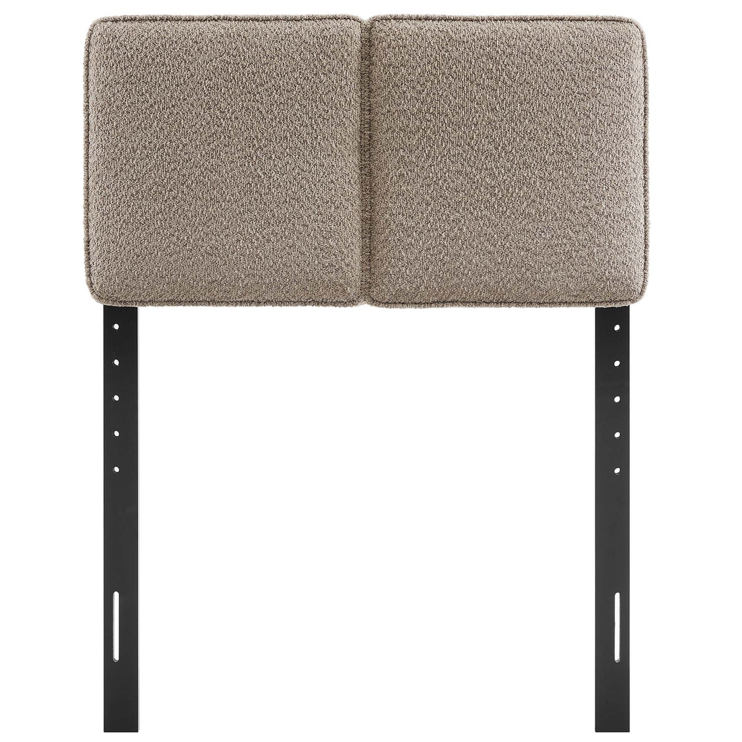 Lindee Vegan Leather and Boucle Fabric Headboards by Modway