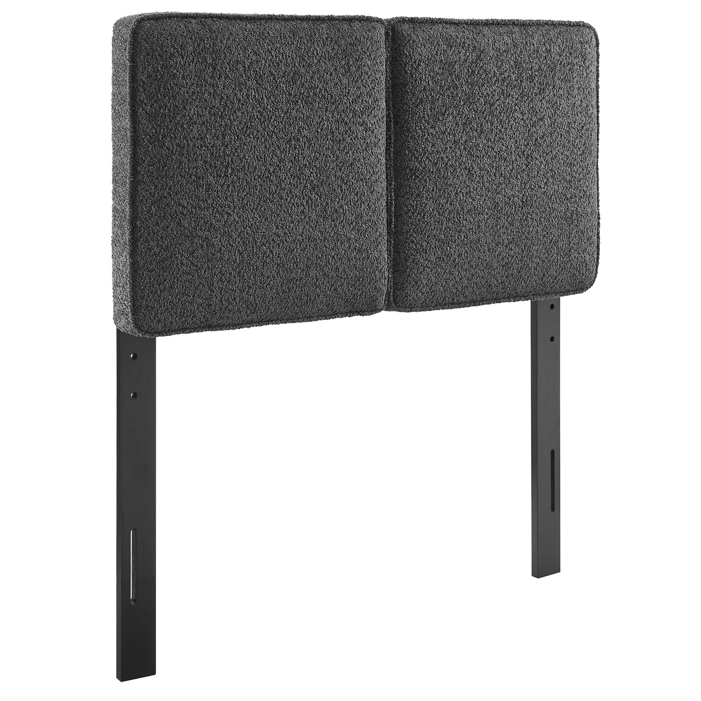 Lindee Vegan Leather and Boucle Fabric Headboards by Modway