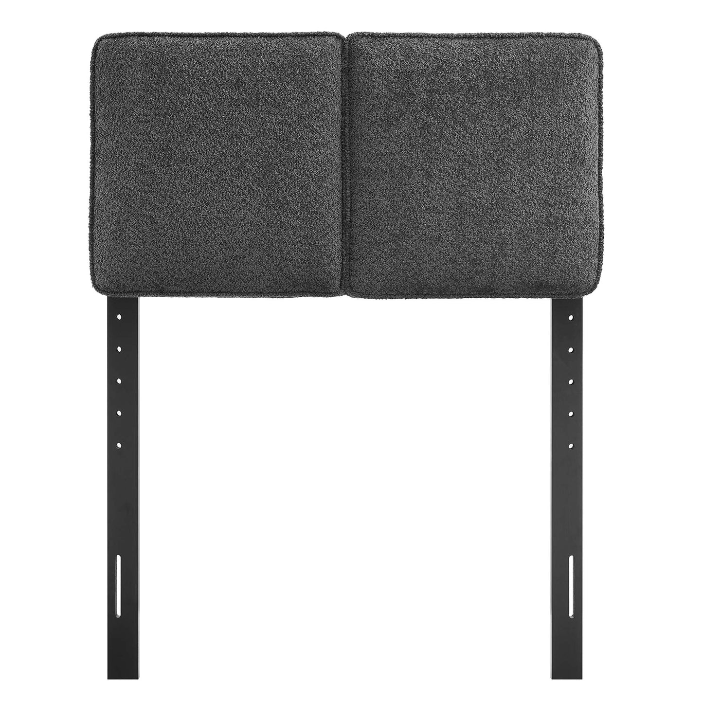 Lindee Vegan Leather and Boucle Fabric Headboards by Modway