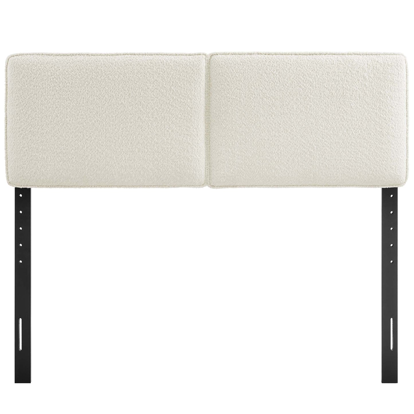 Lindee Vegan Leather and Boucle Fabric Headboards by Modway