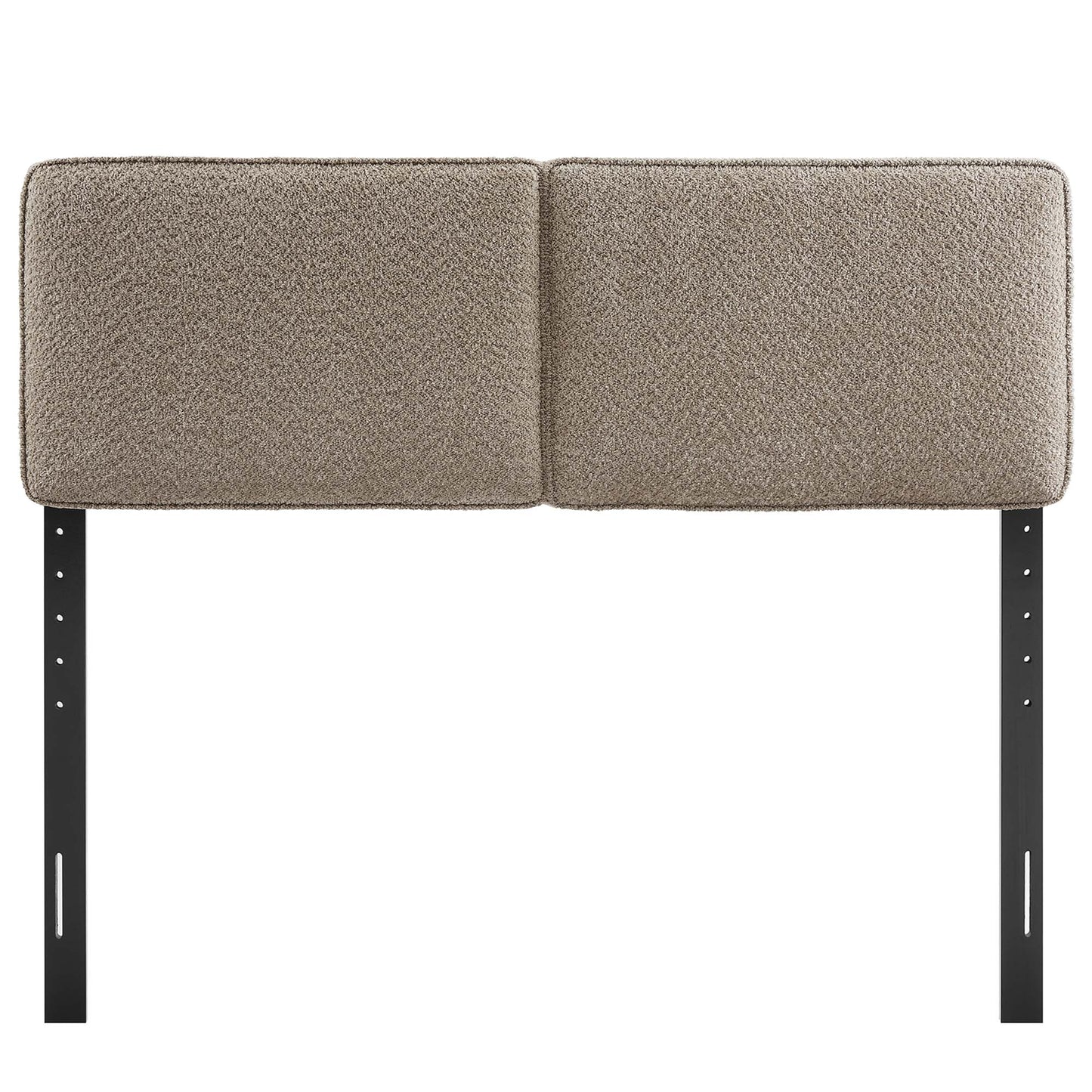 Lindee Vegan Leather and Boucle Fabric Headboards by Modway