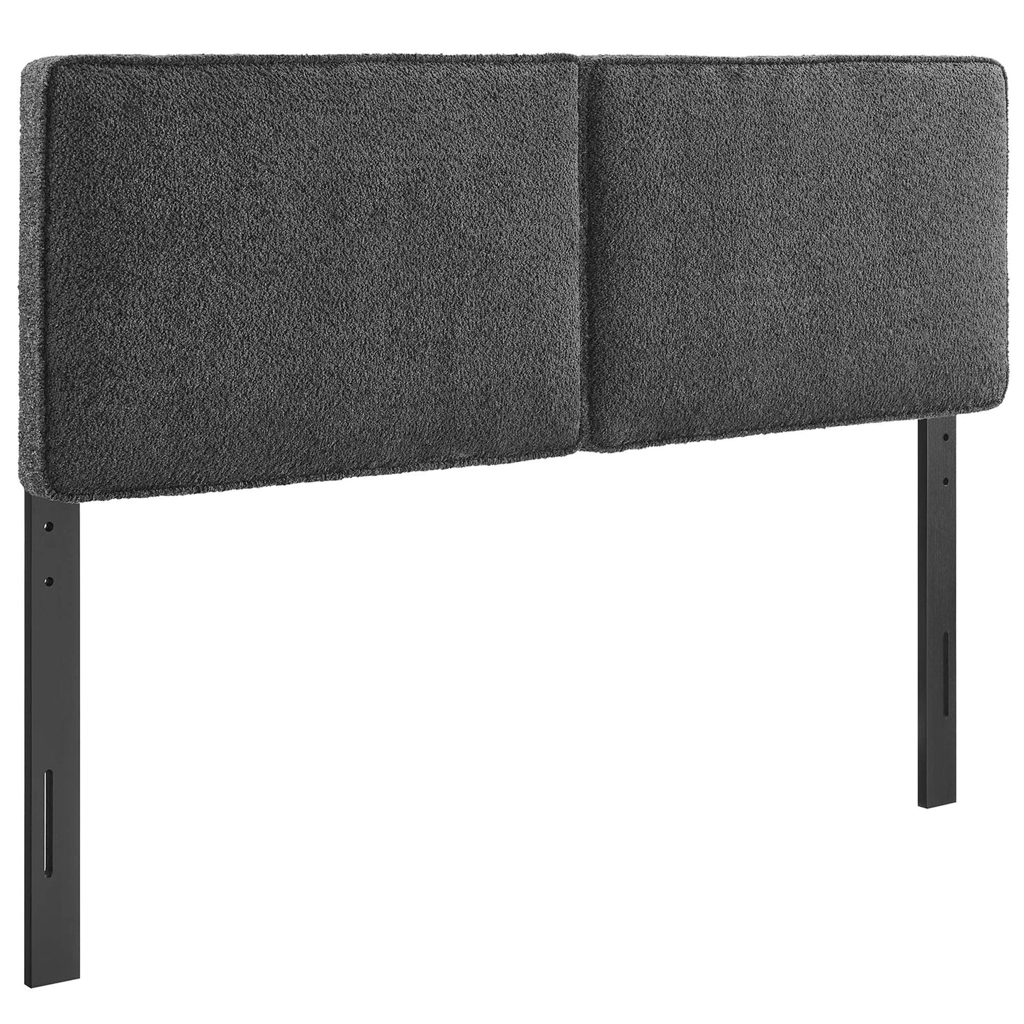 Lindee Vegan Leather and Boucle Fabric Headboards by Modway