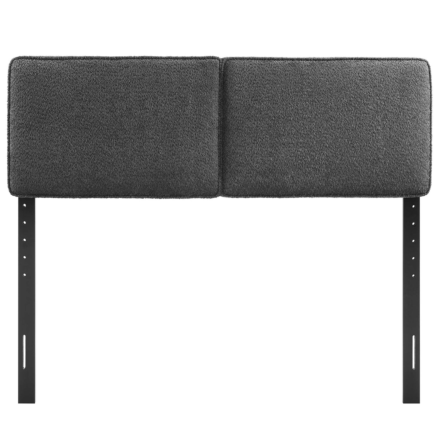 Lindee Vegan Leather and Boucle Fabric Headboards by Modway