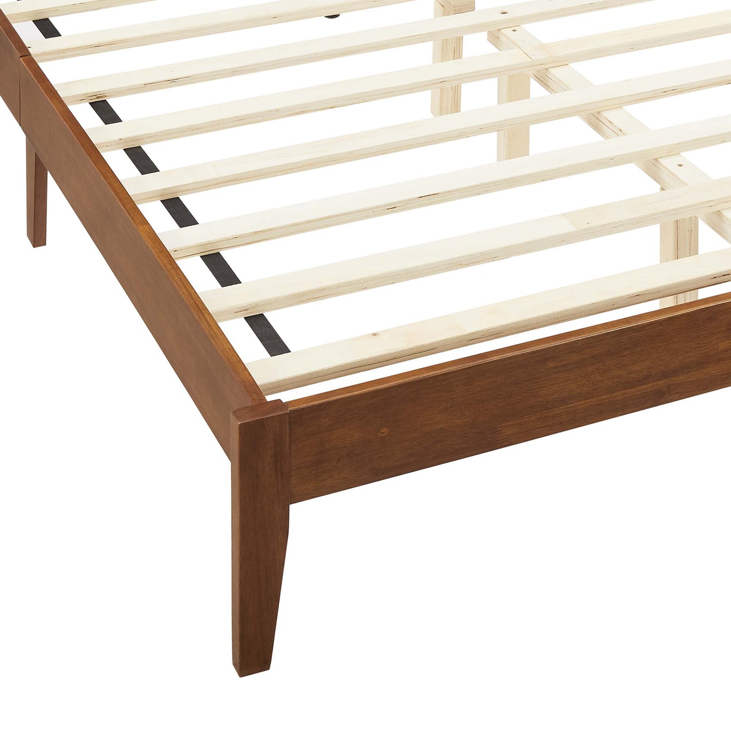 Sirocco Rattan and Wood Platform Bed by Modway