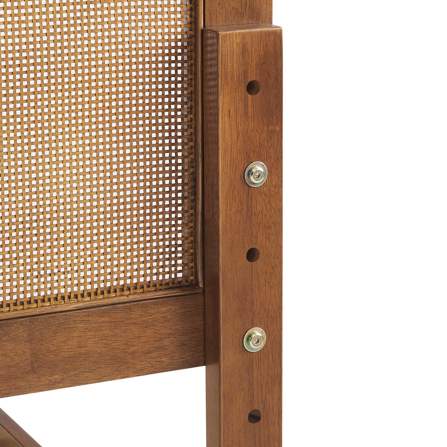 Sirocco Rattan and Wood Platform Bed by Modway