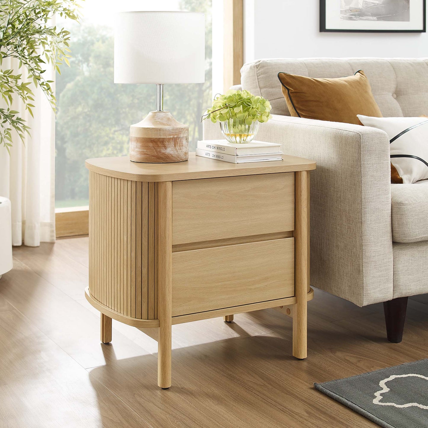 Cadence Nightstand Collection by Modway - 2-Drawer and Open Designs