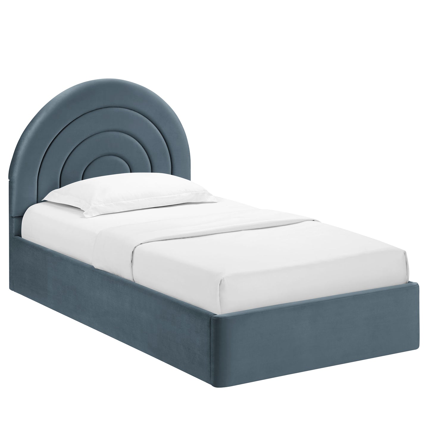 Solana Arched Performance Velvet Platform Bed by Modway