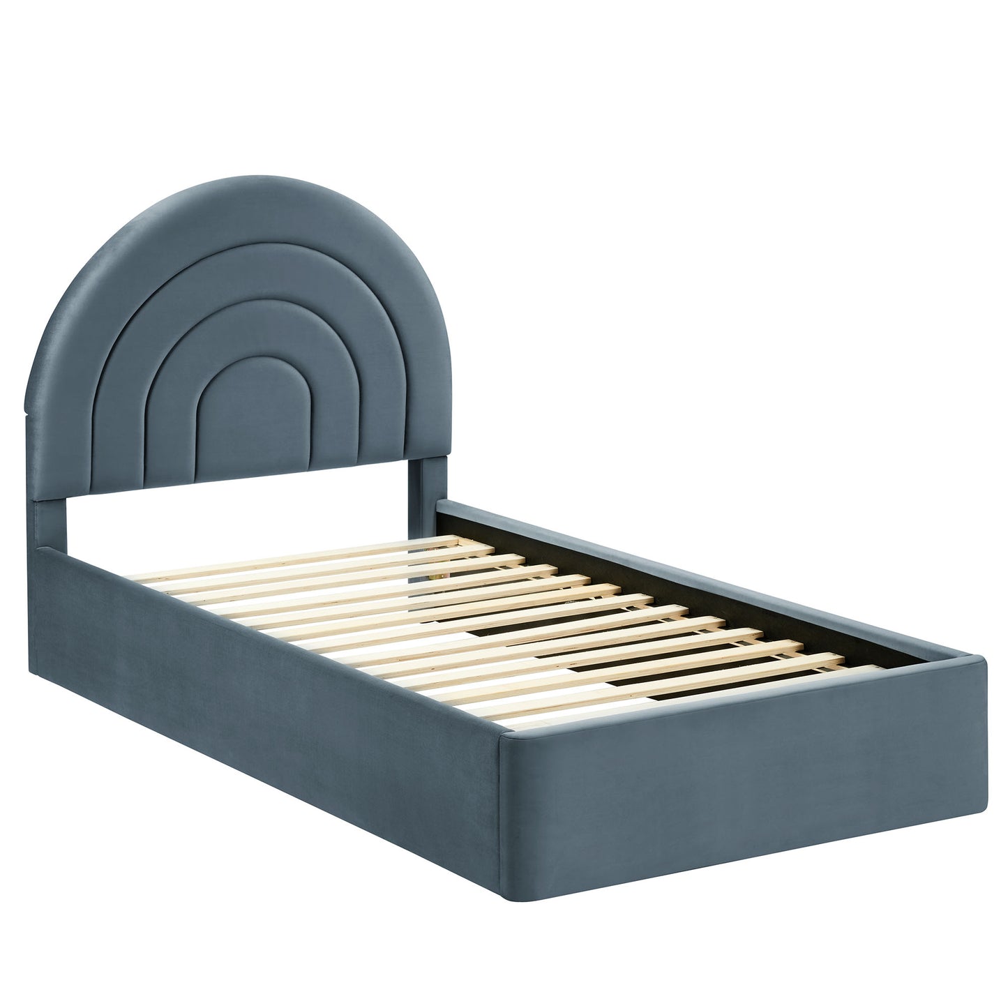 Solana Arched Performance Velvet Platform Bed by Modway
