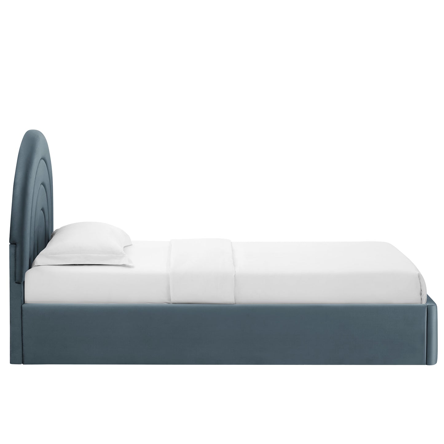 Solana Arched Performance Velvet Platform Bed by Modway