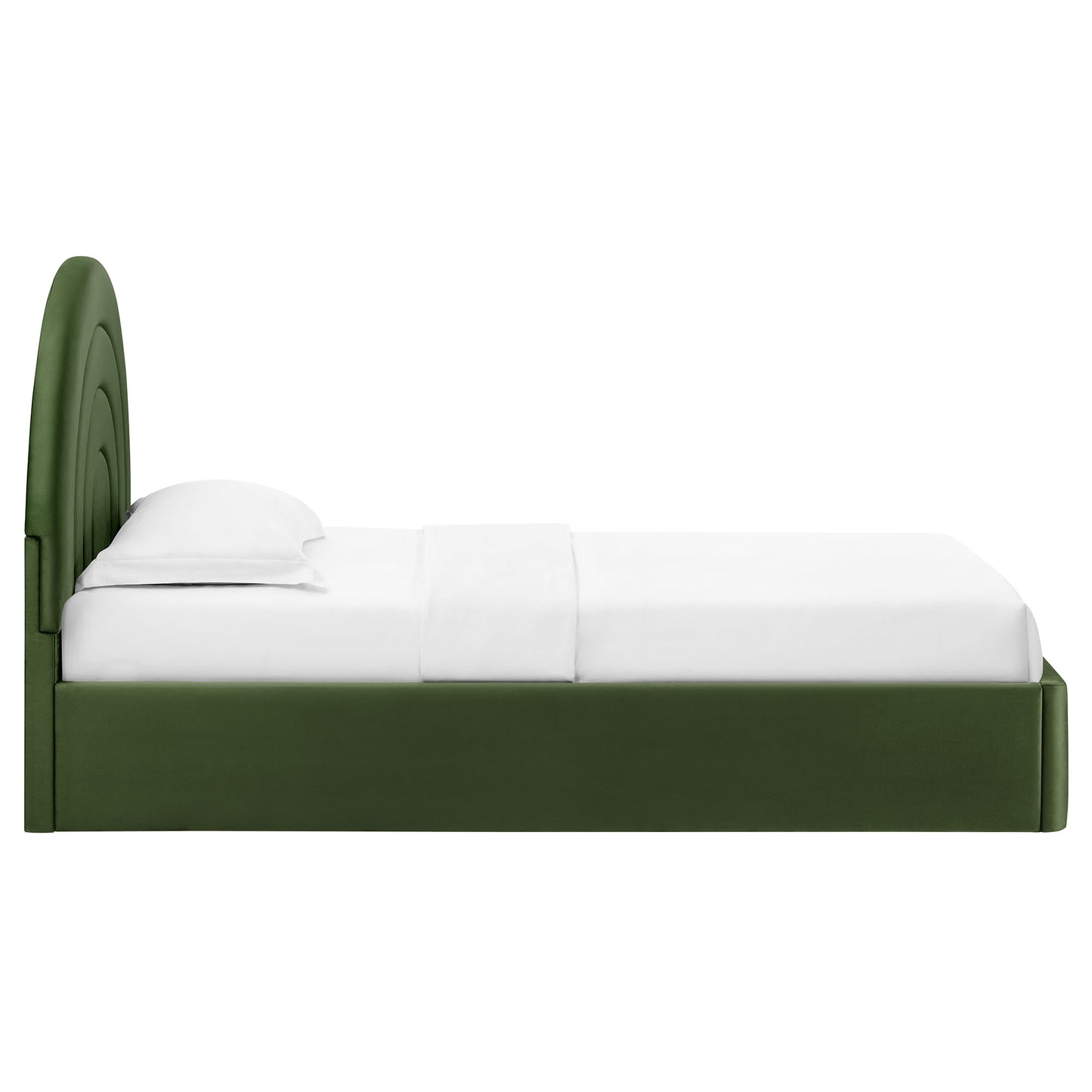Solana Arched Performance Velvet Platform Bed by Modway
