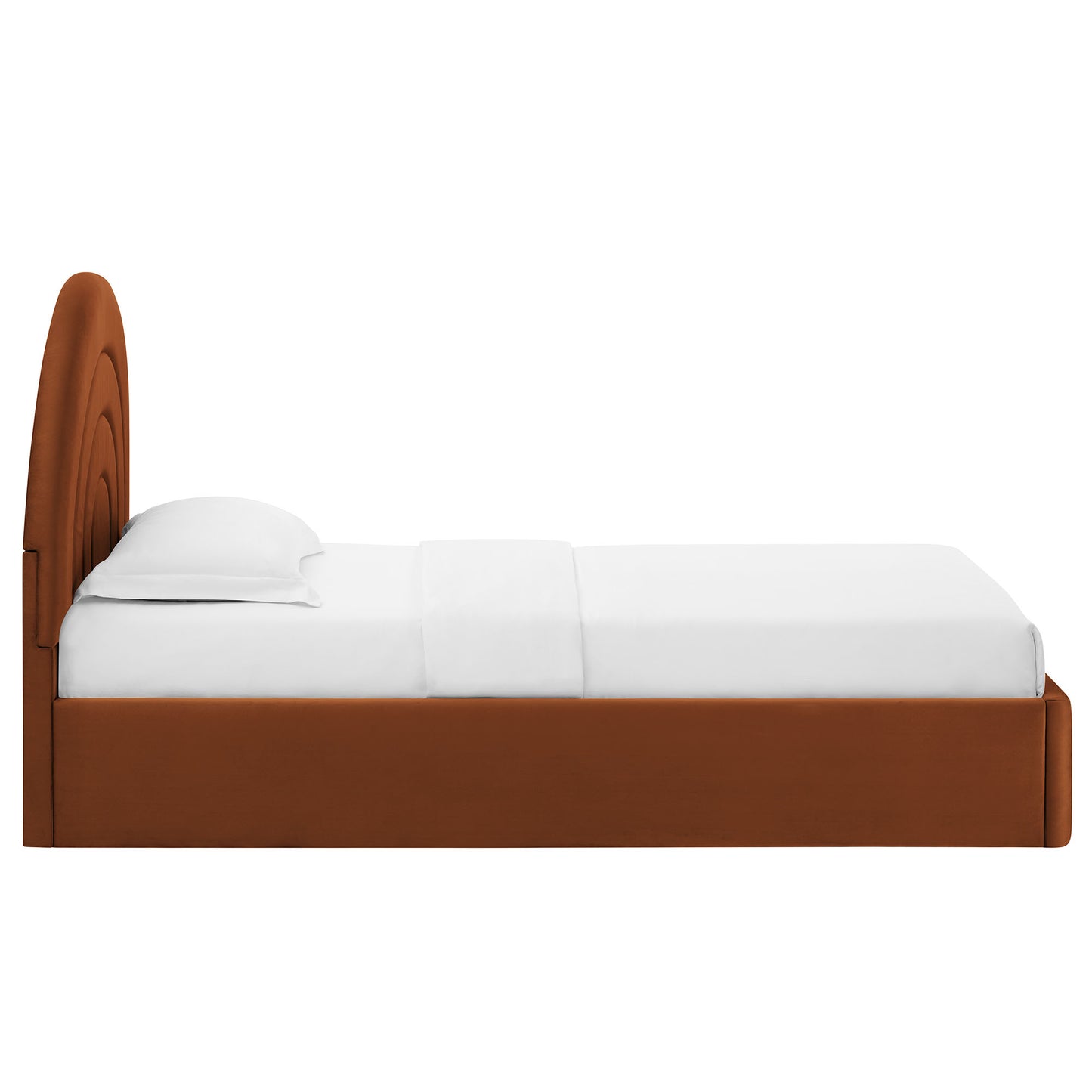 Solana Arched Performance Velvet Platform Bed by Modway