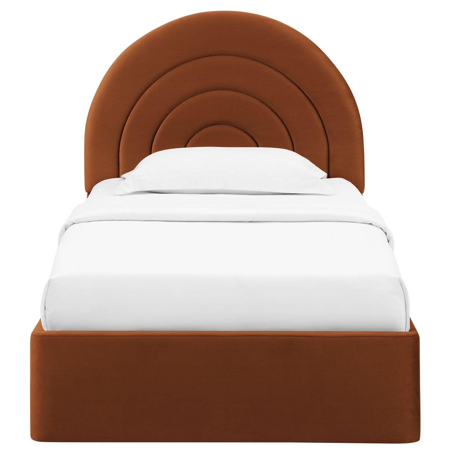 Solana Arched Performance Velvet Platform Bed by Modway