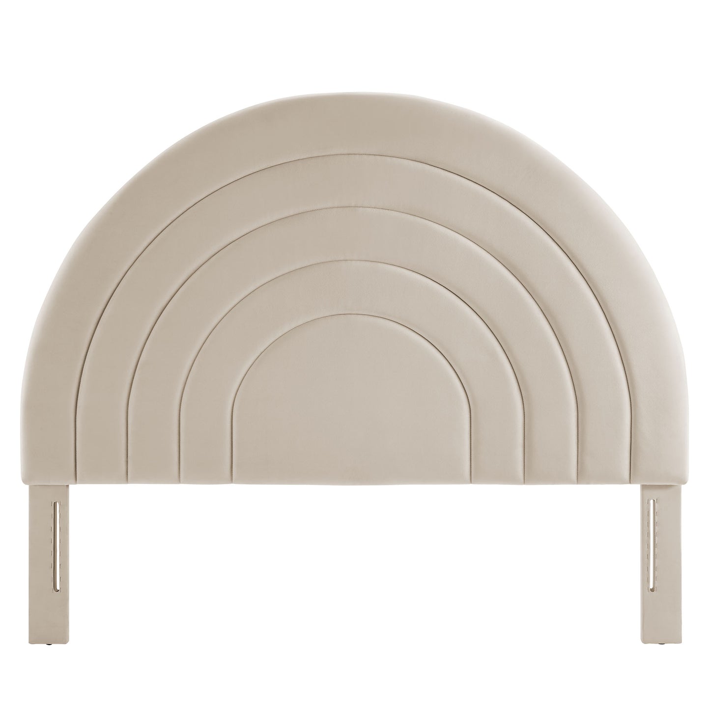 Solana Arched Performance Velvet Queen Headboard by Modway MOD-7171-ALM