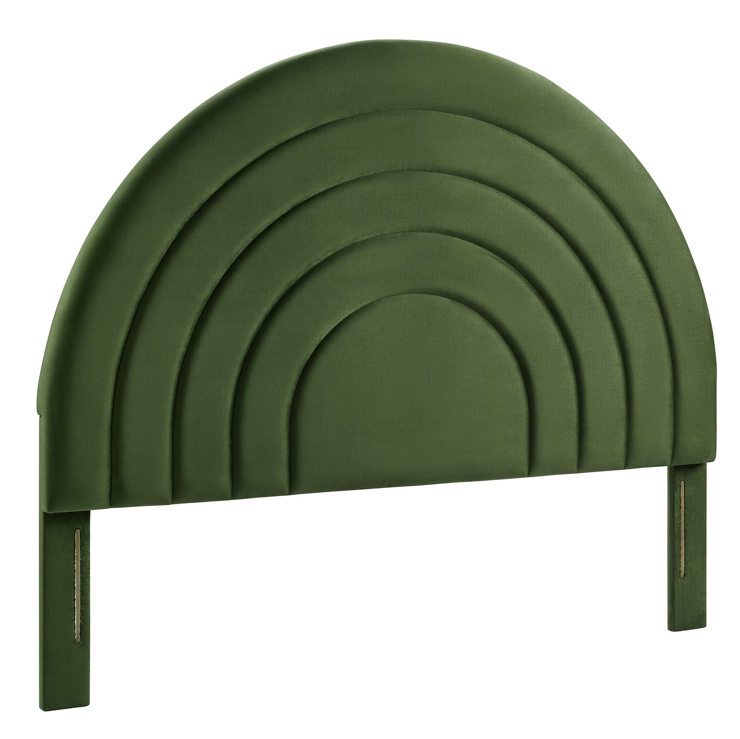 Solana Arched Performance Velvet Queen Headboard by Modway MOD-7171-MOG