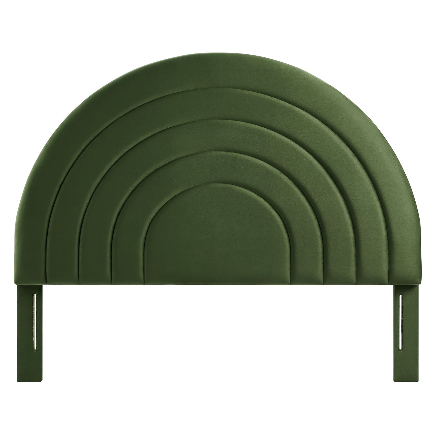 Solana Arched Performance Velvet Queen Headboard by Modway MOD-7171-MOG