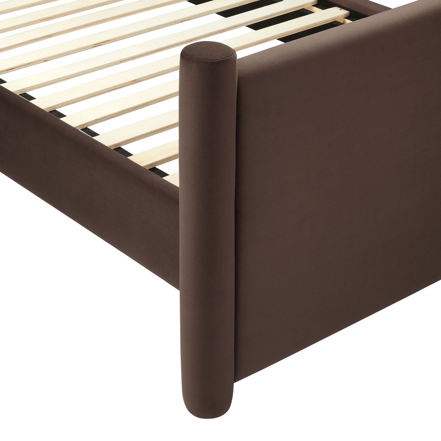 Rael Performance Velvet Twin Platform Bed by Modway MOD-7173-CHB