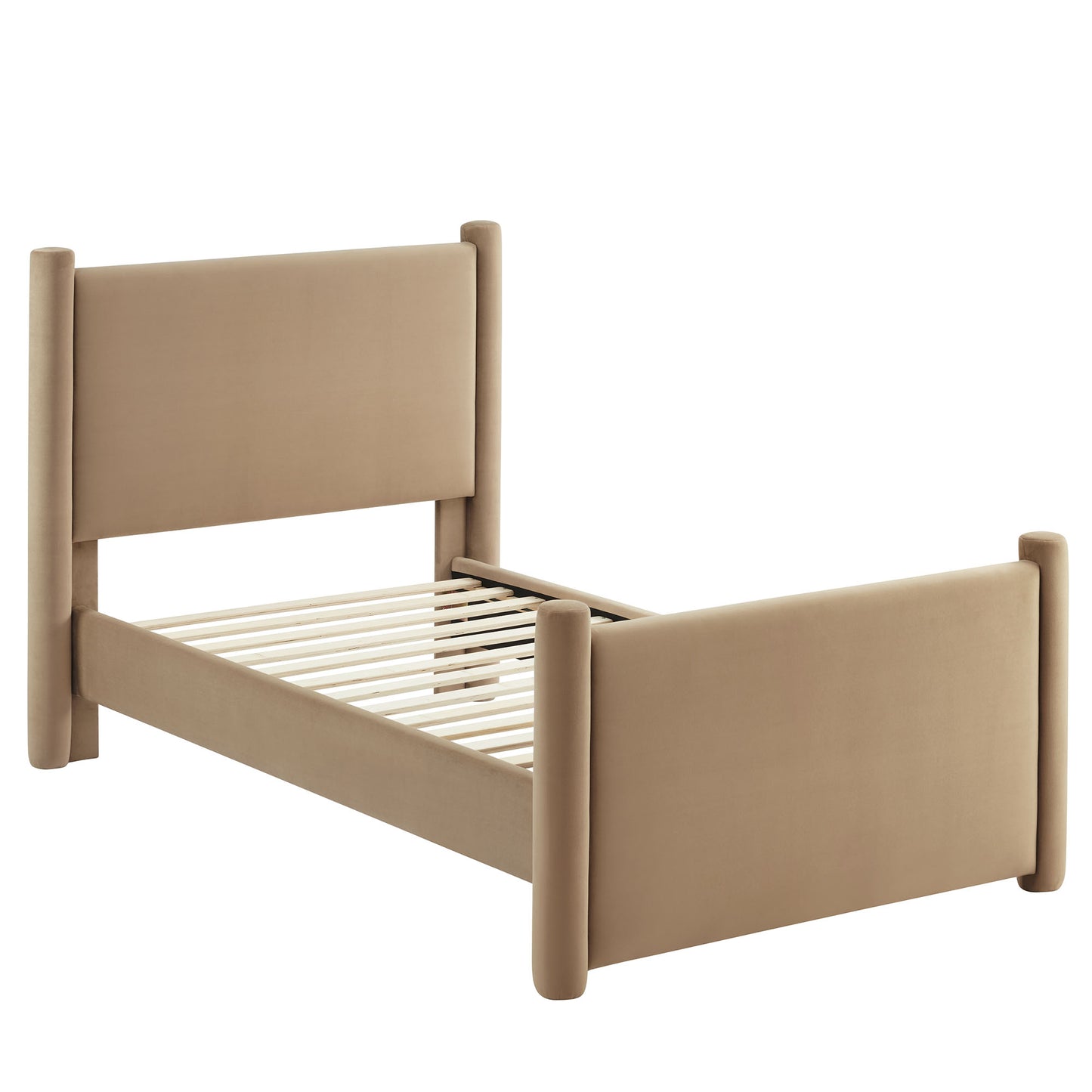 Rael Performance Velvet Platform Bed by Modway