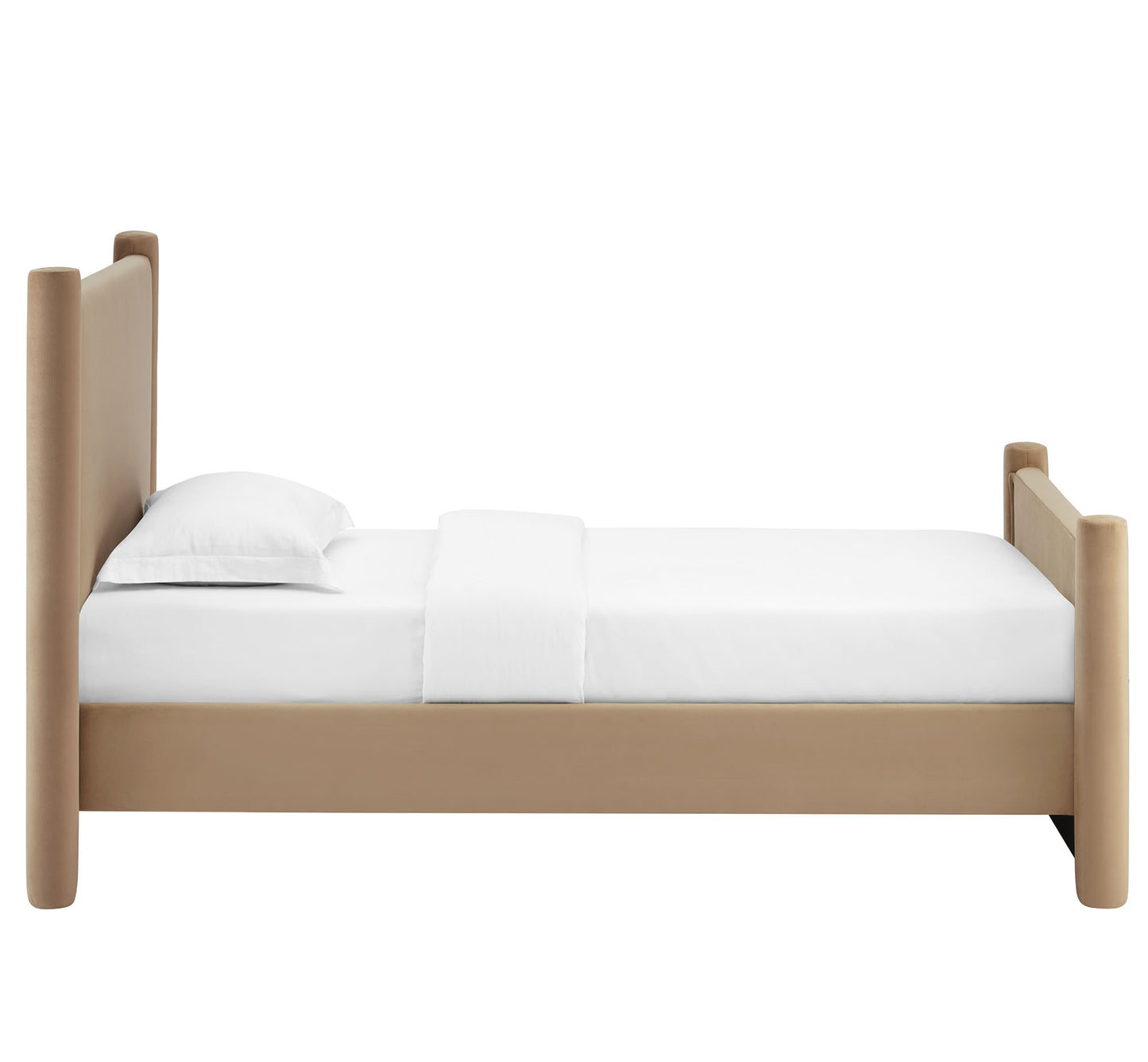 Rael Performance Velvet Platform Bed by Modway