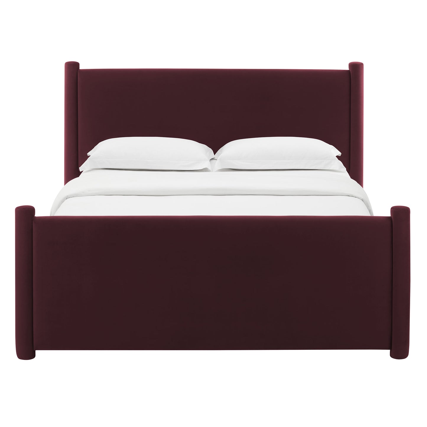 Rael Performance Velvet Platform Bed by Modway