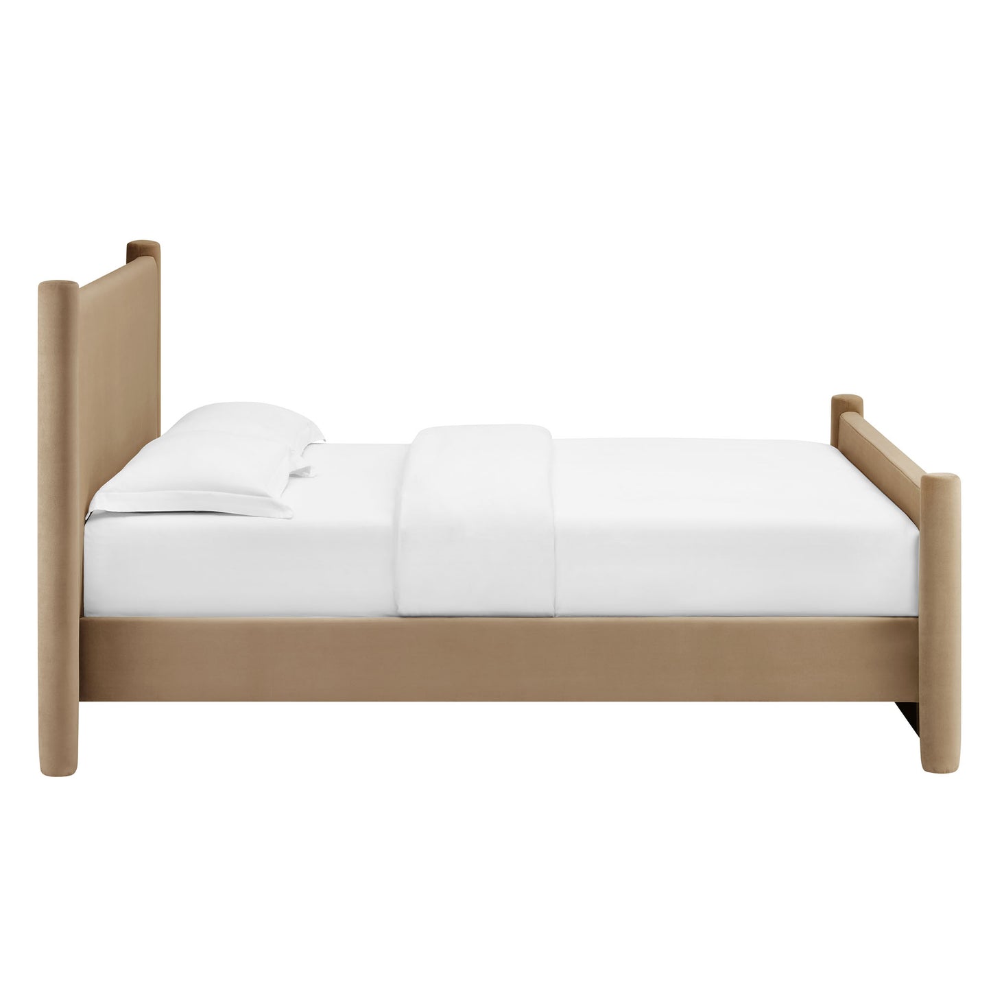 Rael Performance Velvet Platform Bed by Modway