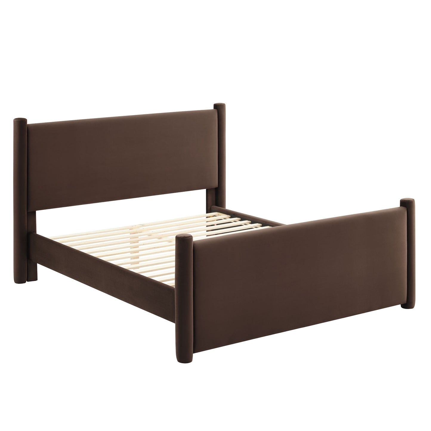 Rael Performance Velvet Platform Bed by Modway