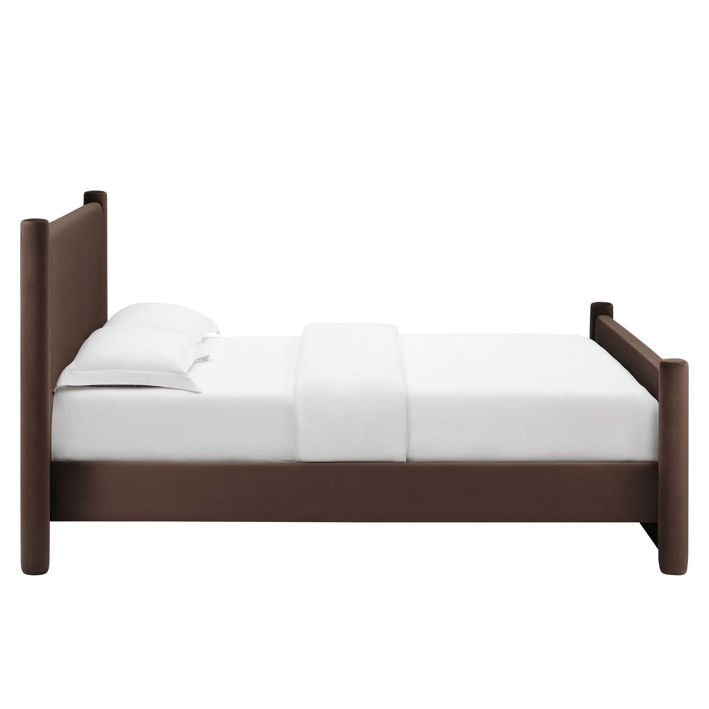 Rael Performance Velvet Platform Bed by Modway