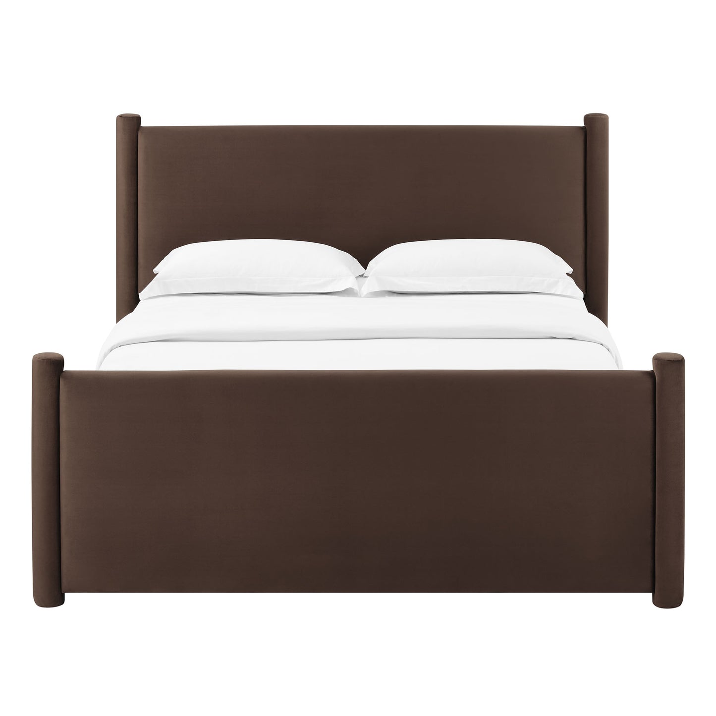 Rael Performance Velvet Platform Bed by Modway