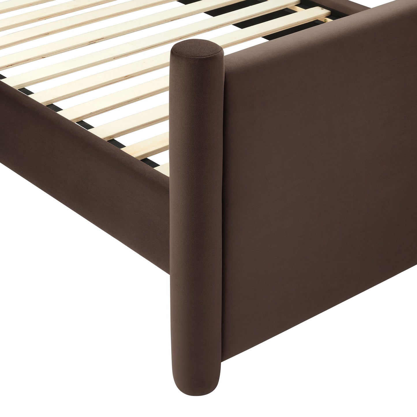 Rael Performance Velvet Platform Bed by Modway