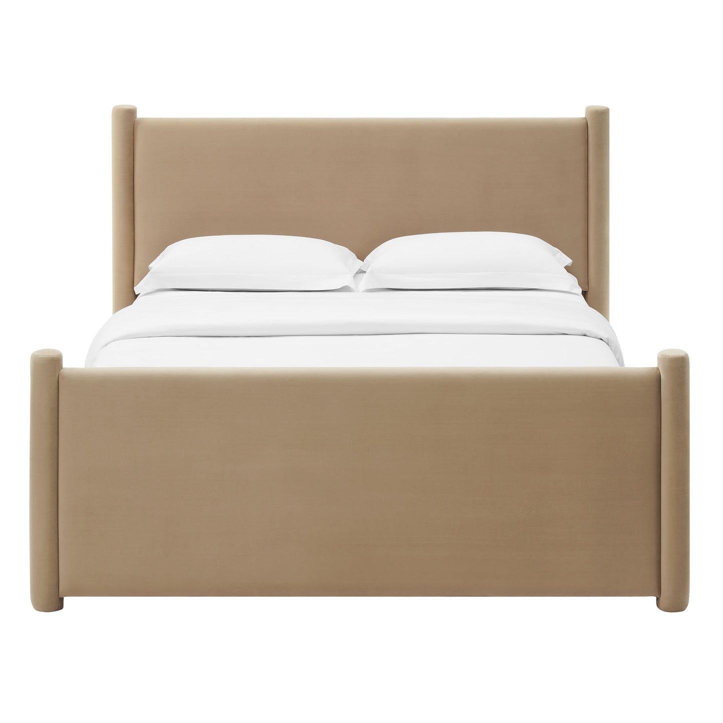 Rael Performance Velvet King Platform Bed by Modway MOD-7176-TAU
