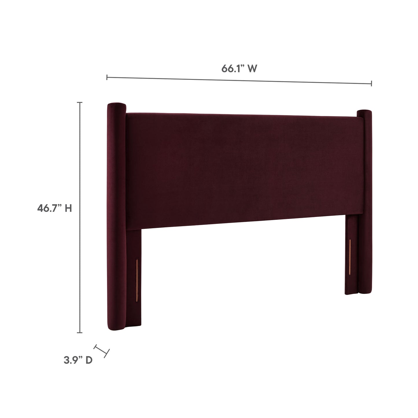 Rael Performance Velvet Headboard by Modway - Full, King, Queen, Twin Options