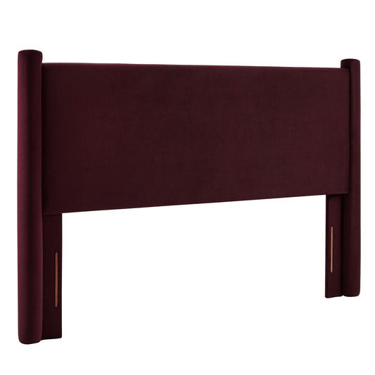 Rael Performance Velvet King Headboard