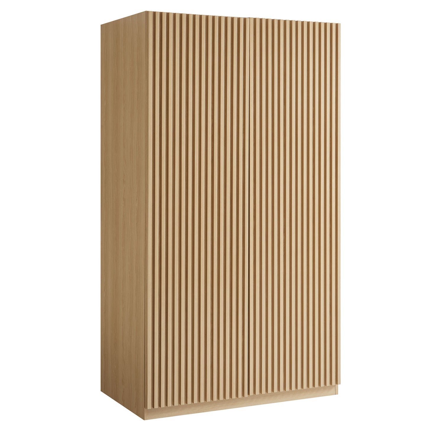 Render 2-Door Wardrobe Closet by Modway MOD-7182-OAK