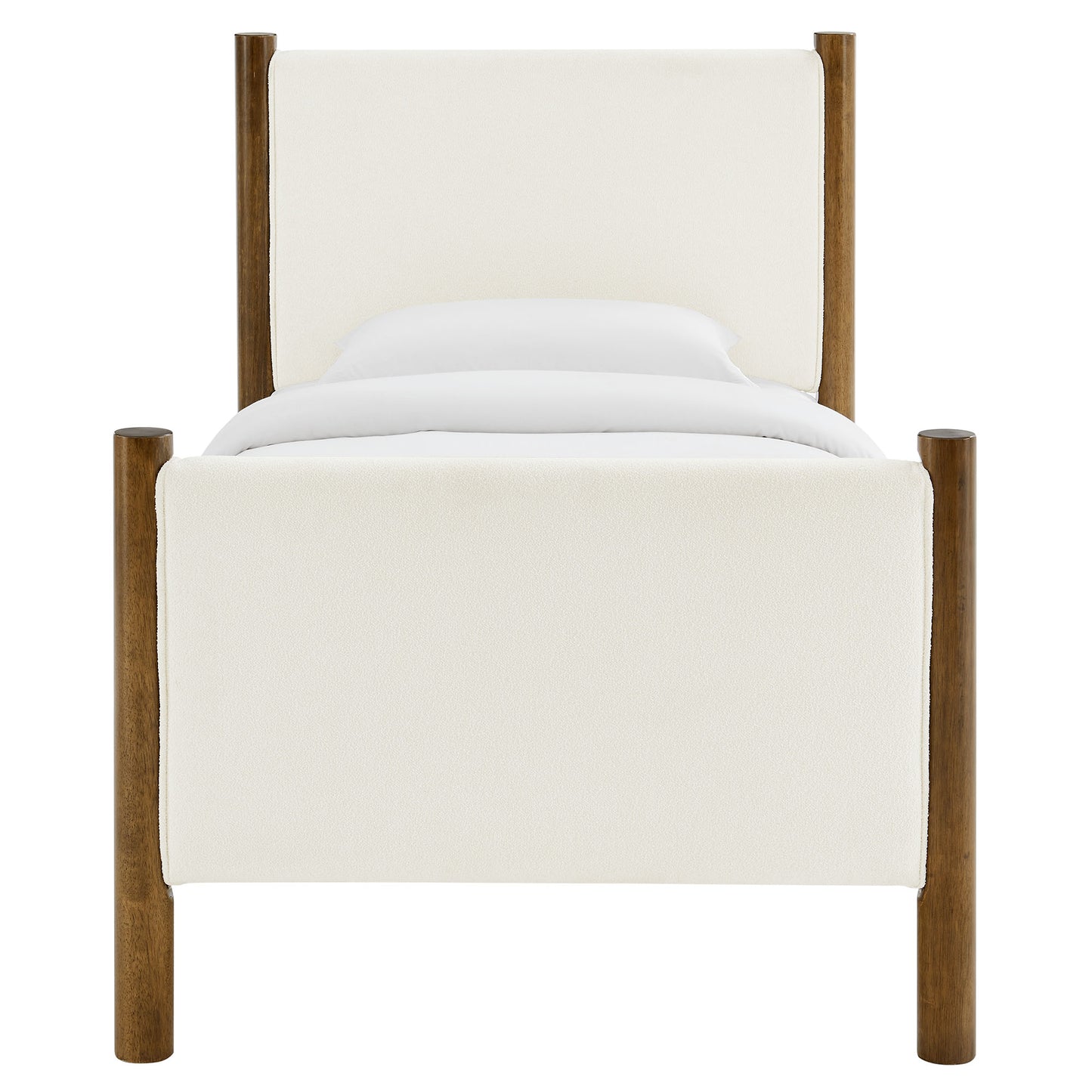 Maven Boucle Upholstered Platform Bed by Modway