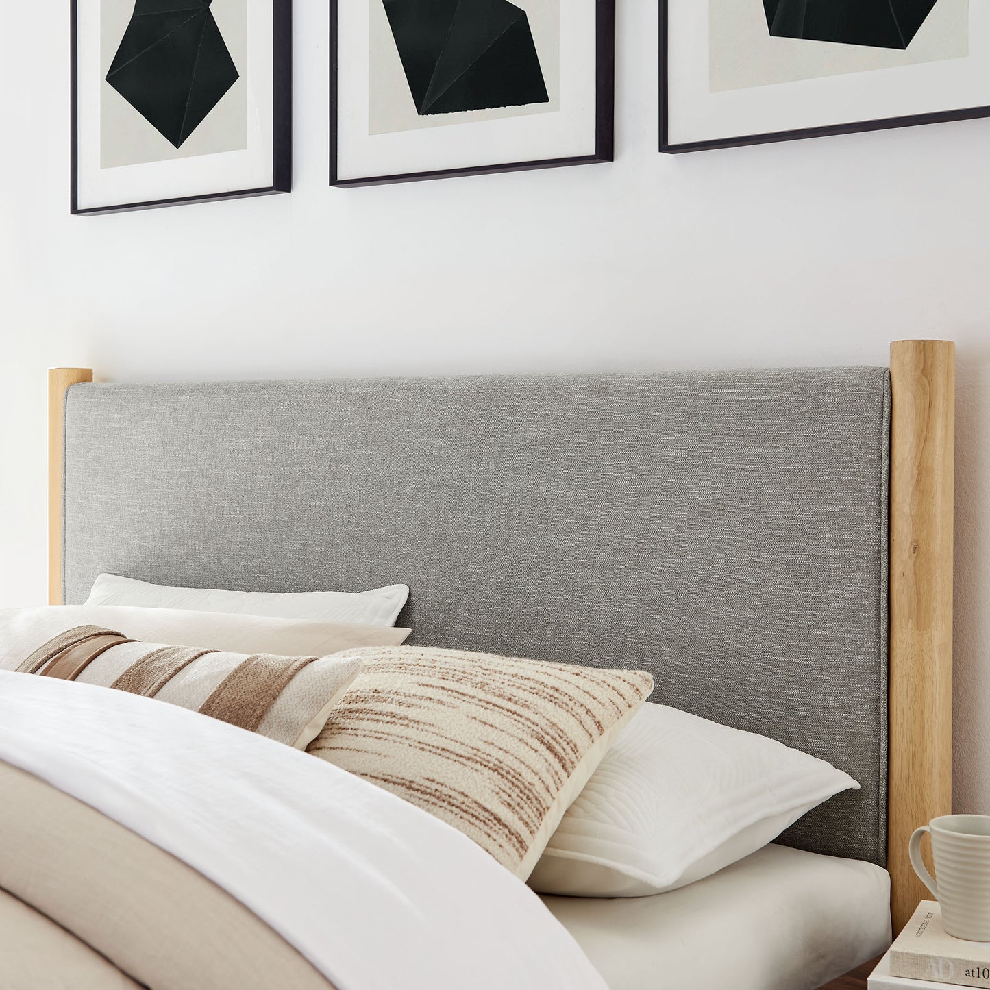 Maven Fabric Upholstered Platform Bed by Modway